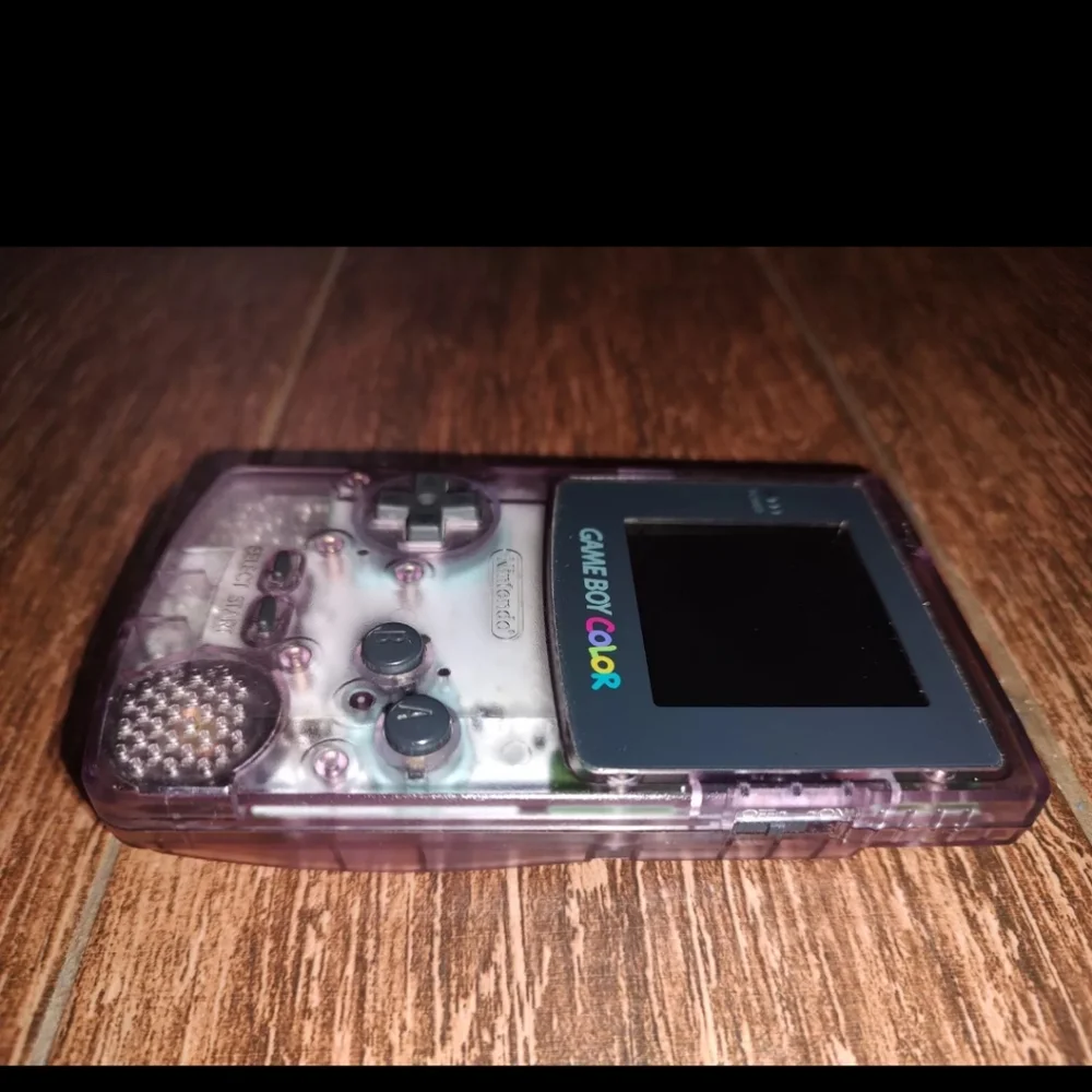 Nintendo Game Boy Color Handheld Console CGB-001 - Atomic Purple Super Mario Bro